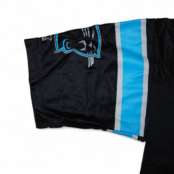 Starter VTG 90s Carolina Panthers Kerry Collins #12 Jersey Men's XL (52) Black - Picture 6 of 12